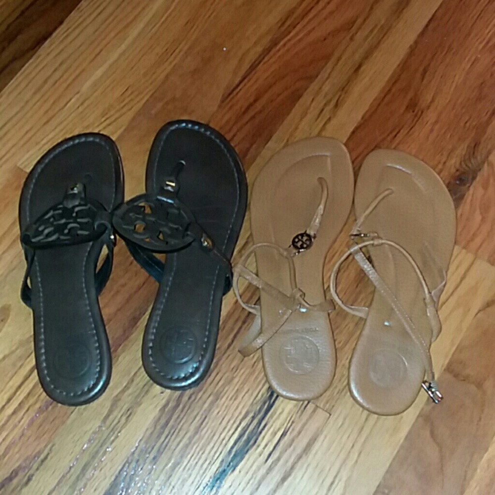Bundle of 2 Tory Burch sandals